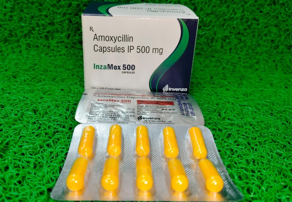 Inzamox 500 product artwork