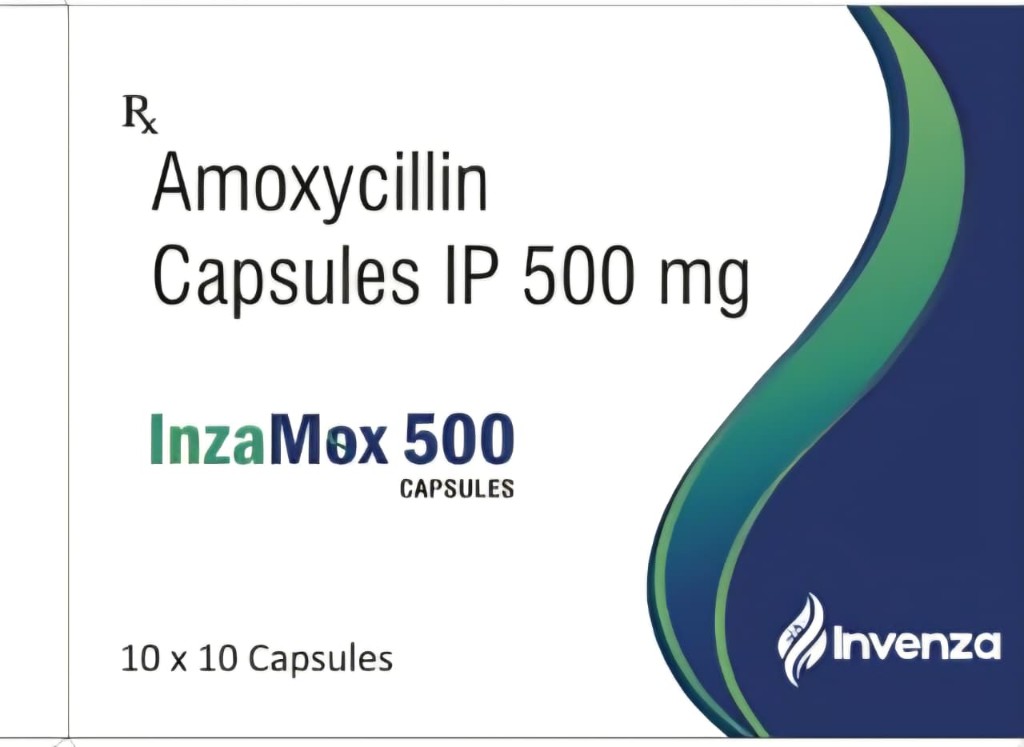 Inzamox 500 alternate pack