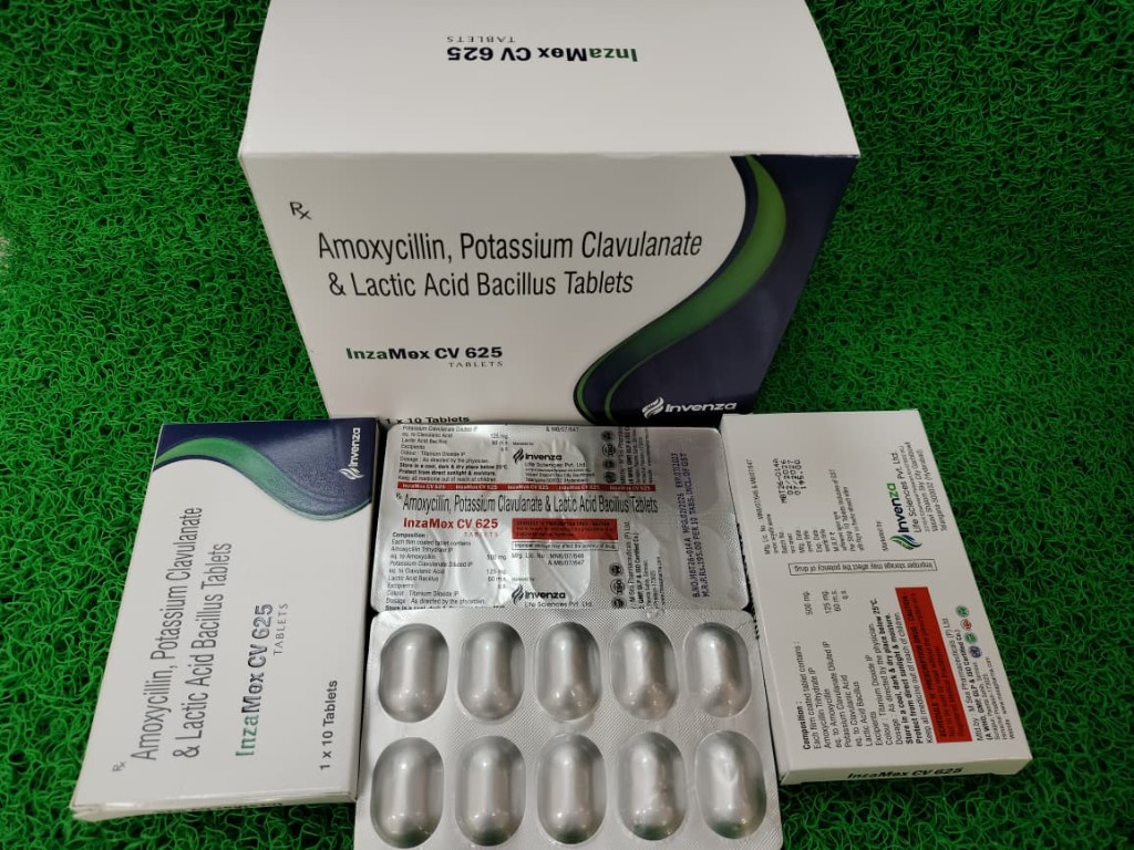 Inzamox CV 625 product artwork